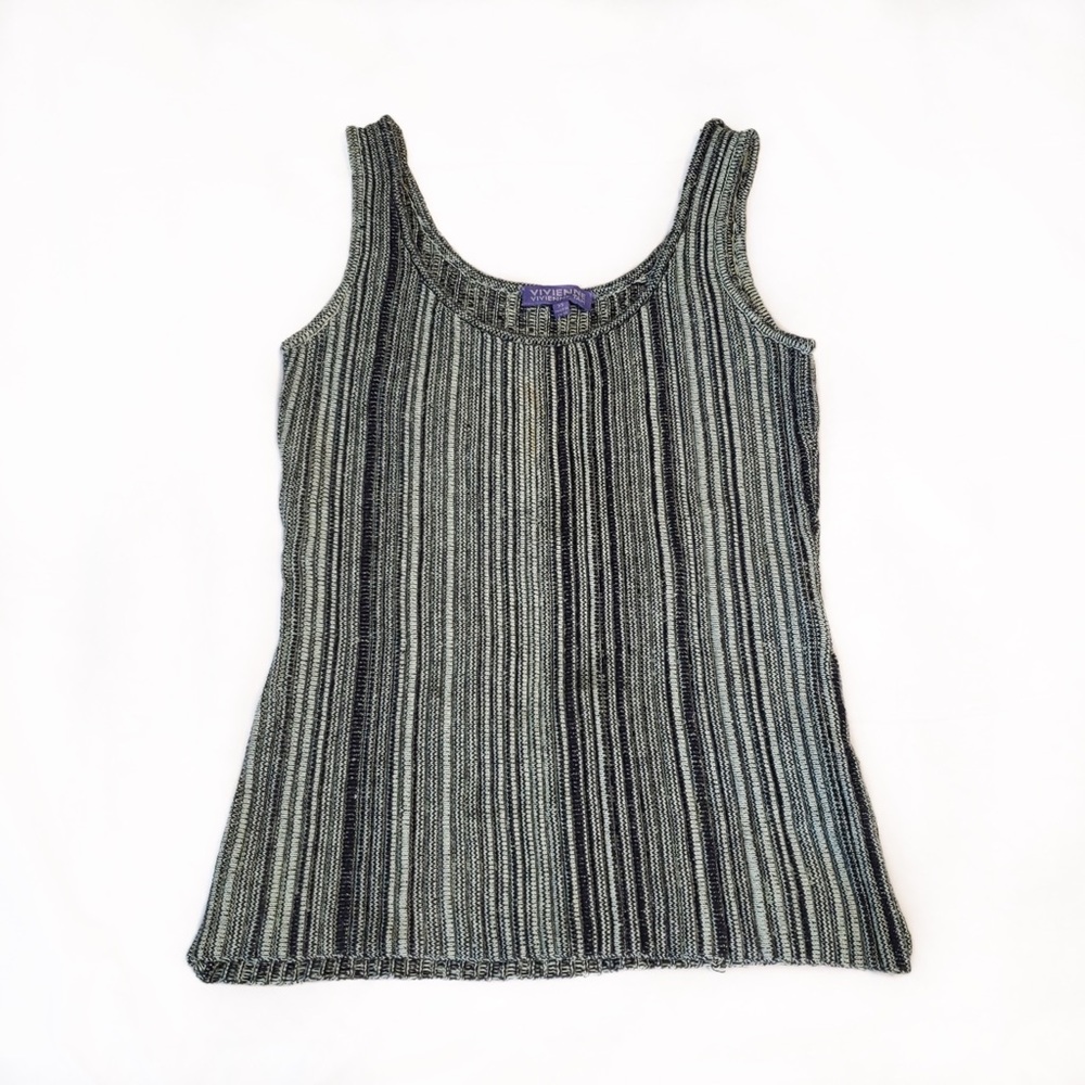 🌵4/$20🌵 Vivienne Tam Olive Crochet Tank